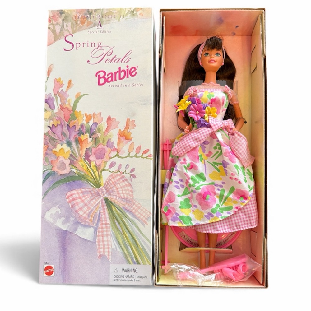 Spring Petals Barbie Doll NIB